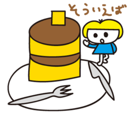 Japanese Sweets & Mo-chan's Sticker sticker #15902095