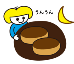 Japanese Sweets & Mo-chan's Sticker sticker #15902098
