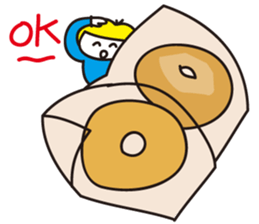 Japanese Sweets & Mo-chan's Sticker sticker #15902100