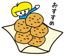 Japanese Sweets & Mo-chan's Sticker sticker #15902101