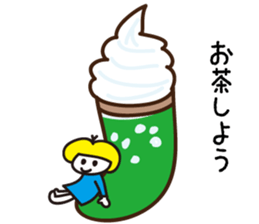 Japanese Sweets & Mo-chan's Sticker sticker #15902103