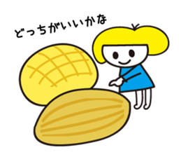 Japanese Sweets & Mo-chan's Sticker sticker #15902107