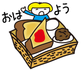 Japanese Sweets & Mo-chan's Sticker sticker #15902110