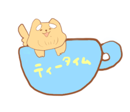 shiromayunoinu2 sticker #15902299