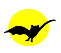 Bat Sticker 1 sticker #15902437
