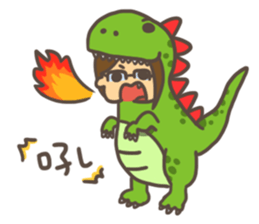 Pink people daily sticker #15902482