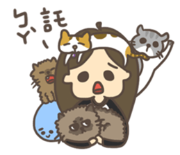 Pink people daily sticker #15902484