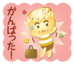 cinnamon roll boy sticker #15902720