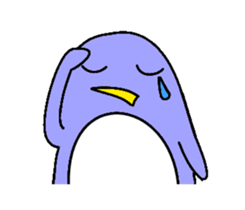 Ayou and Lunglung-40 icons of penguin! sticker #15903235