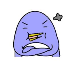 Ayou and Lunglung-40 icons of penguin! sticker #15903245