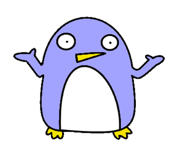 Ayou and Lunglung-40 icons of penguin! sticker #15903248