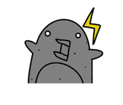 Ayou and Lunglung-40 icons of penguin! sticker #15903259