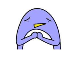 Ayou and Lunglung-40 icons of penguin! sticker #15903262