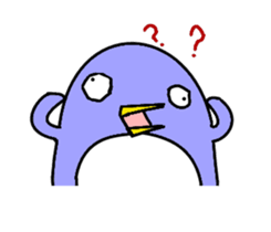 Ayou and Lunglung-40 icons of penguin! sticker #15903263