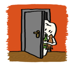 Mari's teeth 7 sticker #15903450