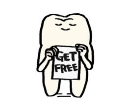 Mari's teeth 7 sticker #15903456