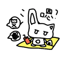 white dai dai 3 sticker #15903623