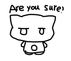 white dai dai 3 sticker #15903625