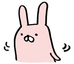 Round Bunny sticker #15903732