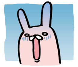 Round Bunny sticker #15903740