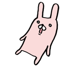 Round Bunny sticker #15903742