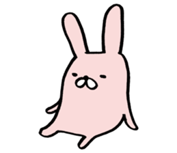 Round Bunny sticker #15903747