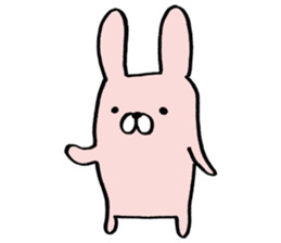 Round Bunny sticker #15903750