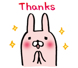 Round Bunny sticker #15903751