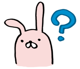 Round Bunny sticker #15903756