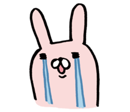 Round Bunny sticker #15903758