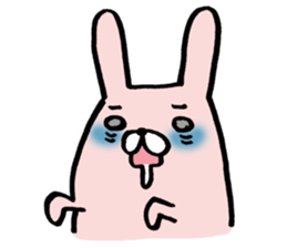 Round Bunny sticker #15903759