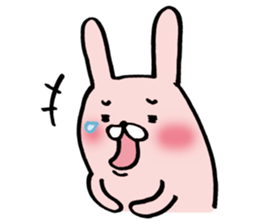 Round Bunny sticker #15903760