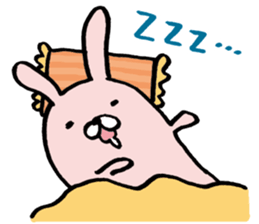 Round Bunny sticker #15903766