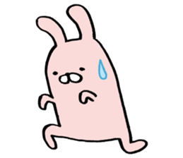 Round Bunny sticker #15903768