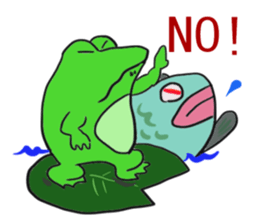 Frog U-doku 5 sticker #15903939