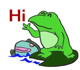 Frog U-doku 5 sticker #15903940