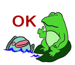 Frog U-doku 5 sticker #15903941