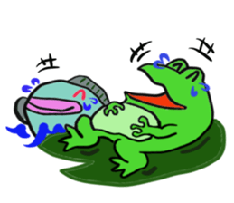 Frog U-doku 5 sticker #15903950