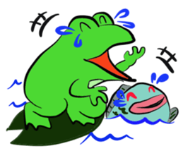 Frog U-doku 5 sticker #15903951