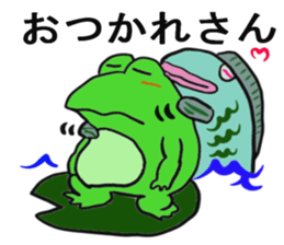 Frog U-doku 5 sticker #15903952