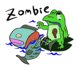 Frog U-doku 5 sticker #15903968