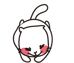 I'm not fat too cute sticker #15904059