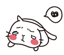 I'm not fat too cute sticker #15904061