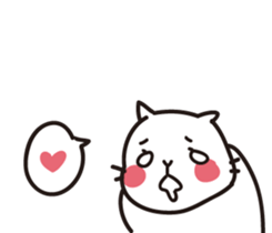 I'm not fat too cute sticker #15904064