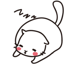 I'm not fat too cute sticker #15904071