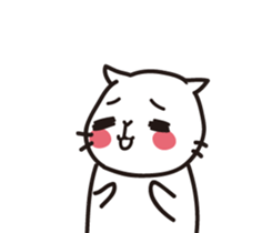 I'm not fat too cute sticker #15904087