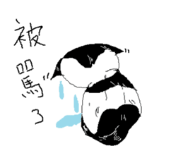 Sesame cat working hours sticker #15904237