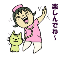 nurse mayumi05 sticker #15904278