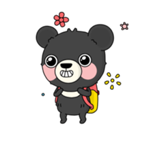 Three bear storys 'school story' sticker #15904426