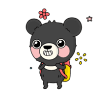 Three bear storys 'school story' sticker #15904426